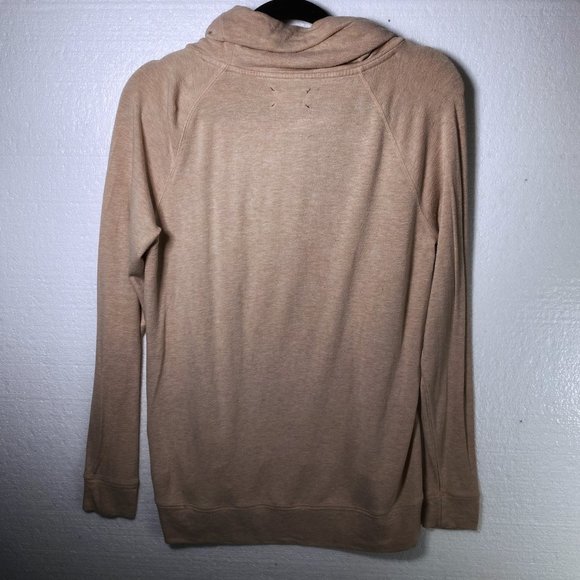 Lou & Grey S Pink Cowl Neck Cozy Oversized Sweater - Picture 3 of 10